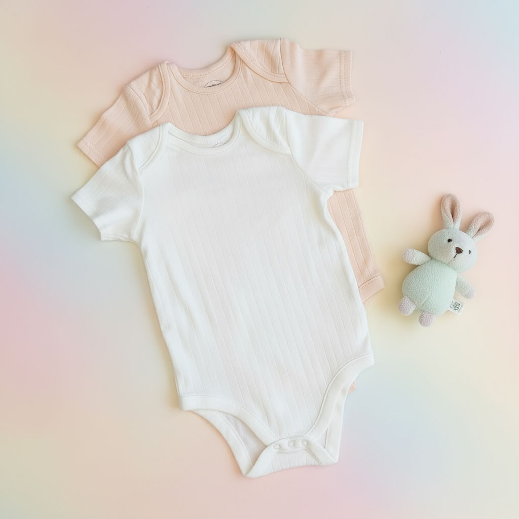 34 بادی نوزادی آستین کوتاه مینیمال